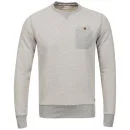 Boxfresh Men's Halle Utility Crew Sweatshirt - Grey Marl - S - Grau meliert Bild 1