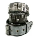 Lowlife Men's Grip Metal Belt - Slate/Pewter - S - Slate/Pewter Bild 1