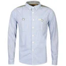 Soul Star Herren Graham Hemd - Blau - S - Blau Bild 1