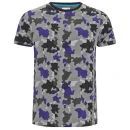 Boxfresh Men's Learmonth T-Shirt - Neo Camo - S - Grau Bild 1