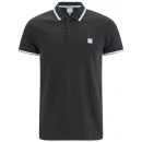Bench Men's Piqued Competitor Polo Shirt - Black - S - Schwarz Bild 1