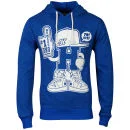 Beck & Hersey Men's Sneaker H Hoody - Hersey Blue - S - Hersey Blue Bild 1