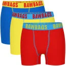 Bawbags Men's 3-Pack Neon Boxer Shorts - S - Bunt Bild 1