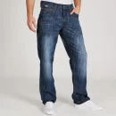 Bench Men's Molecule Loose Fit Jeans - Mid Vintage Wash - 30R - Mid Vintage Bild 1
