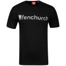 Fenchurch men's Jersey Word T-Shirt - Black/White/Paloma Grey - S - Black/White/Paloma Grey Bild 1