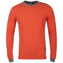 Jack & Jones Men's Aviator Knit - Red - S - Rot Bild 1