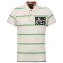 Tokyo Laundry Men's Gordon Polo Top - White - S - Weiß Bild 1