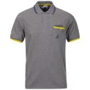 Kangol Men's Encore Polo-Shirt - Grey Marl - S - Grau meliert Bild 1