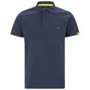 Bench Herren Resting Polo Shirt - Blau - S - Dress Blue Bild 1
