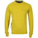 Weekend Offender Men's Crips Crew Neck Sweatshirt - Sulphur - S - Schwefel Bild 1