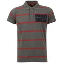 Tokyo Laundry Men's Gordon Polo Top - Grey - S - Grau Bild 1
