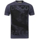 D-Struct Men's Orell T-Shirt - Denim Marl - S - Blau Bild 1