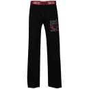 Ecko Men's Lounge Wear Trousers - Black/Red - S - Black/Red Bild 1