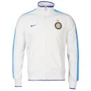 Nike Men's Inter Milan N98 Track Top - White/Blue - M - Weiss-Blau Bild 1
