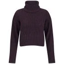 Vero Moda Women's Vernice High Neck Jumper - Winetasting - UK 8 - Rot Bild 1