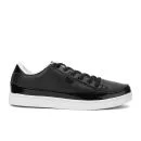 Beck & Hersey Men's Nibiru Patent Lace OX Trainers - Black - UK 7 - Schwarz Bild 1