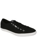 Umbro Men's Milton Canvas Trainer - Black - 6 - Schwarz Bild 1