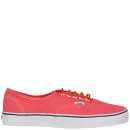 Vans Authentic Brushed Twill Trainer - Lachs/ Weiss - 3 - Salmon/True White Bild 1