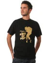 Michael Jackson - Gold King of Pop T-Shirt - S - Schwarz Bild 1