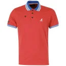 Kangol Men's Marvel Polo Shirt - Light Red - S - Light Red Bild 1