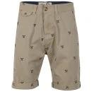 Tokyo Laundry Men's Martinez Cropped Hem Shorts - Laundered Stone - S - Laundered Stone Bild 1