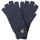 Crosshatch Herren Fishline Fingerfreie Handschuhe - Blaubeere Marl - Eine Größe - Blueberry Marl Bild 1
