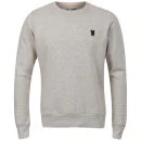 Brave Soul Men's Pride Crew Neck Sweatshirt - Oatmeal Marl - S - Oatmeal Marl Bild 1