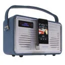 View Quest Retro1 DAB with iPhone Dock - Blue Bild 1