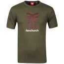 Fenchurch Men's Jersey Icon T-Shirt - Olive Green/Wine/White - S Bild 1