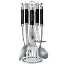 Morphy Richards Accents Set mit Kochutensilien 5-teilig - Schwarz Bild 1