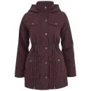 Brave Soul Women's Dallas Parka - Mulberry - 8 - Maulbeere Bild 1