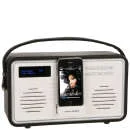 View Quest Retro1 DAB with iPhone Dock - Black Bild 1