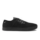 Beck & Hersey Men's Sargas Diamond Quilt OX Trainers - Black/Black - UK 7 - Schwarz Bild 1