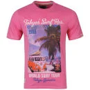 Tokyo Laundry Men's World Tour T-Shirt - Hot Pink - S - Hot Pink Bild 1