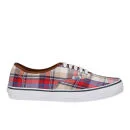 Vans Authentic Plaid Trainer - Red/Blue - 3 - Red/Blue Bild 1