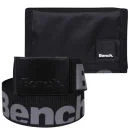 Bench Men's Belt and Wallet Gift Set - Black Bild 1