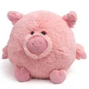 Pillowhead Chubbies Cushion - Large Pig Bild 1