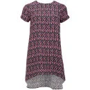 Neon Rose Damen Drop Back Kleid - Pink - 8 - Rosa Bild 1