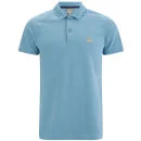 Bench Men's Brushed Neck Crystalline Polo Shirt - Delphinium Blue - S - Blau Bild 1
