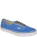 Vans Authentic Washed Demin Trainers - Skydiver / True White - 3 - (Washed) skydiver/true white Bild 1