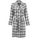 Glamorous Women's Lightweight Checked Coat - Multi - UK 8 - Bunt Bild 1