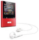 Philips GoGear ViBE 8GB MP4 Player - Red Bild 1