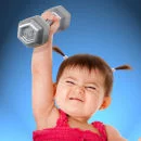 Buff Baby Dumbbell Rattle Bild 1