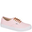 Vans Authentic Slim Brushed Twill Trainer - Soft Pink - 3 - Soft Pink Bild 1