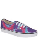 Vans Authentic Tie Dye Canvas Trainer - Pink/Purple - 3 - Pink/Purple Bild 1
