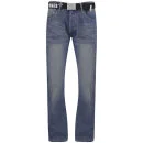 Smith & Jones Herren Elano Mid Rise Jeans - Dunkel Wash - 30S - Dark Wash Bild 1