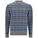 Original Penguin Men's Fairisle Shetland Knit - Rain Heather - S - Rain Heather Bild 1