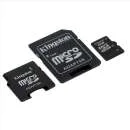 Kingston 4GB Micro SDHC Card with 2 Adapters Bild 1