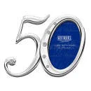 Silver Diamond Birthday Frame - 50th Bild 1