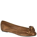 Stylist Pick 'Heidi' Women's Bow Ballerina Pump - Bronze - 3 - Bronze Bild 1